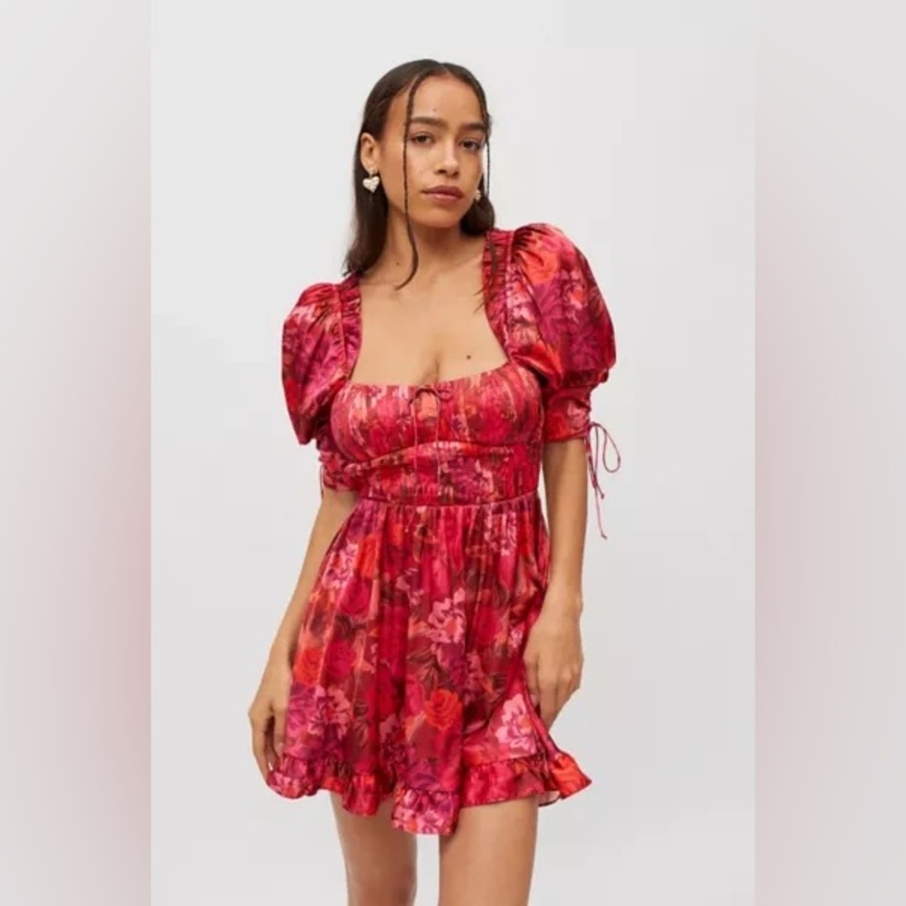 For Love and Lemons Alia mini dress